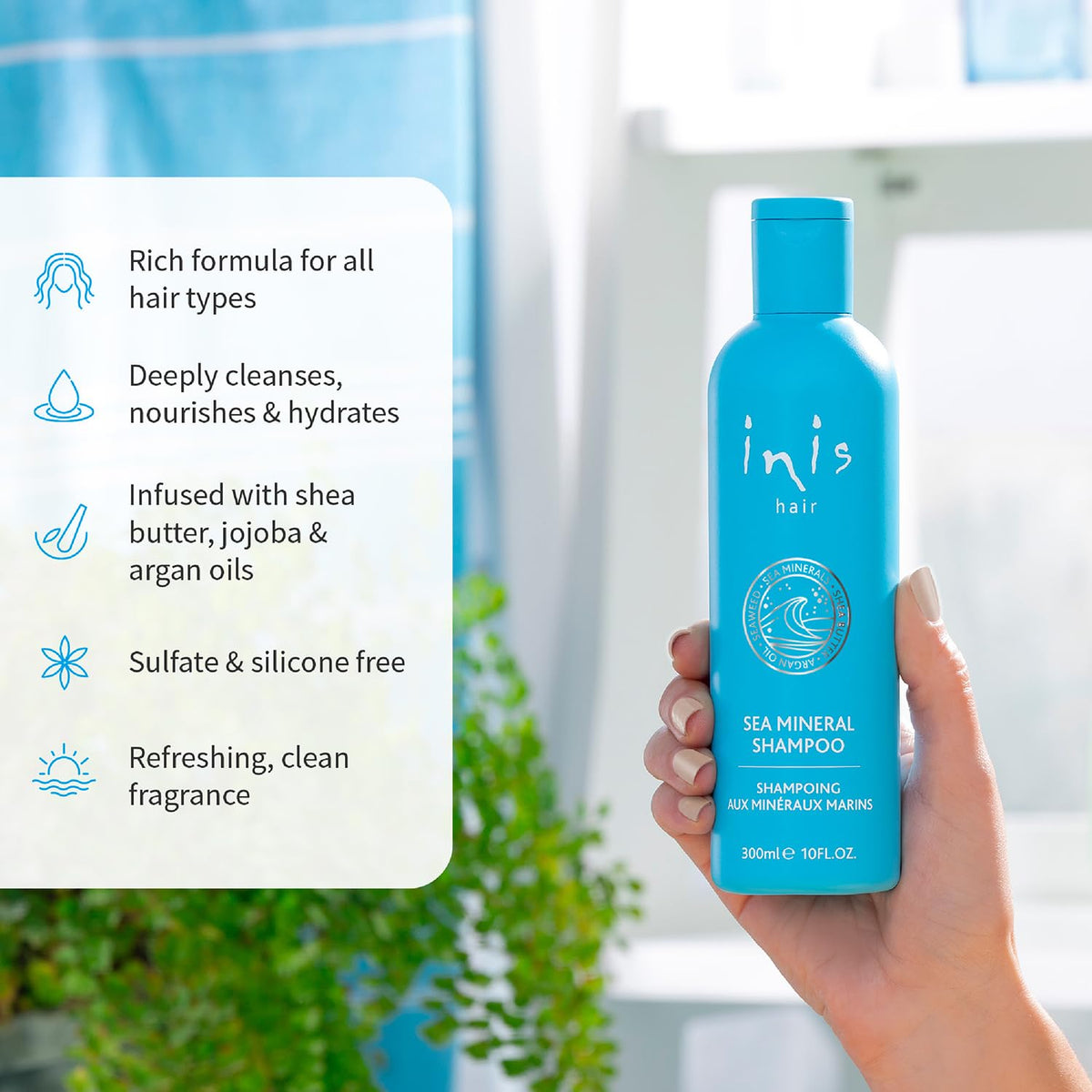 Inis Sea Mineral Shampoo 300ml / 10 fl oz