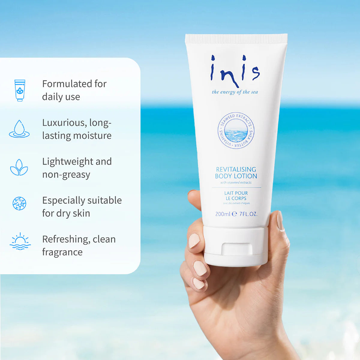 Inis Travel Size Body Lotion 85ml / 2.9 fl. oz.