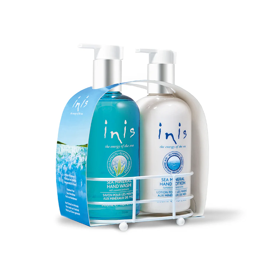Inis Hand Care Caddy 2 x 300ml / 10 fl. oz.