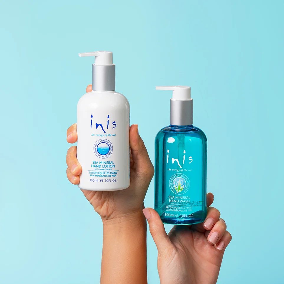 Inis Hand Care Caddy 2 x 300ml / 10 fl. oz.