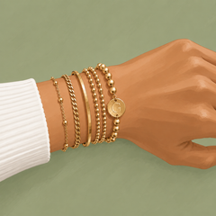 Purpose Gold 4mm Bracelet